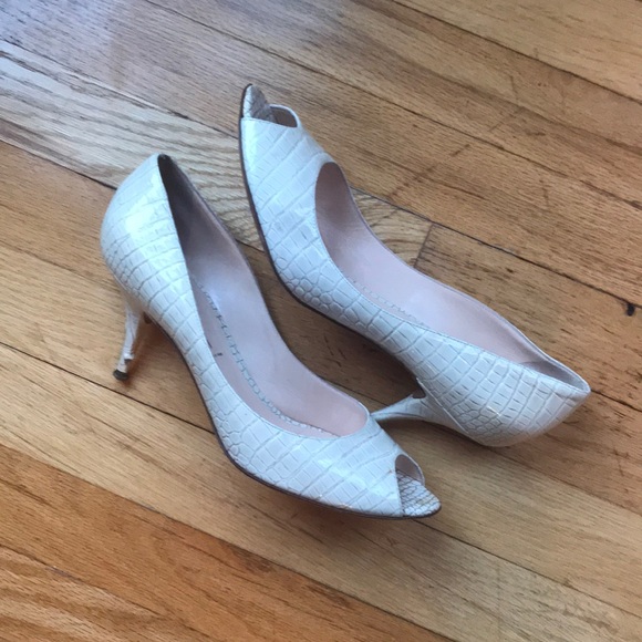 Casadei Rockodrill Fragola peep toe kitten heels - Picture 4 of 7